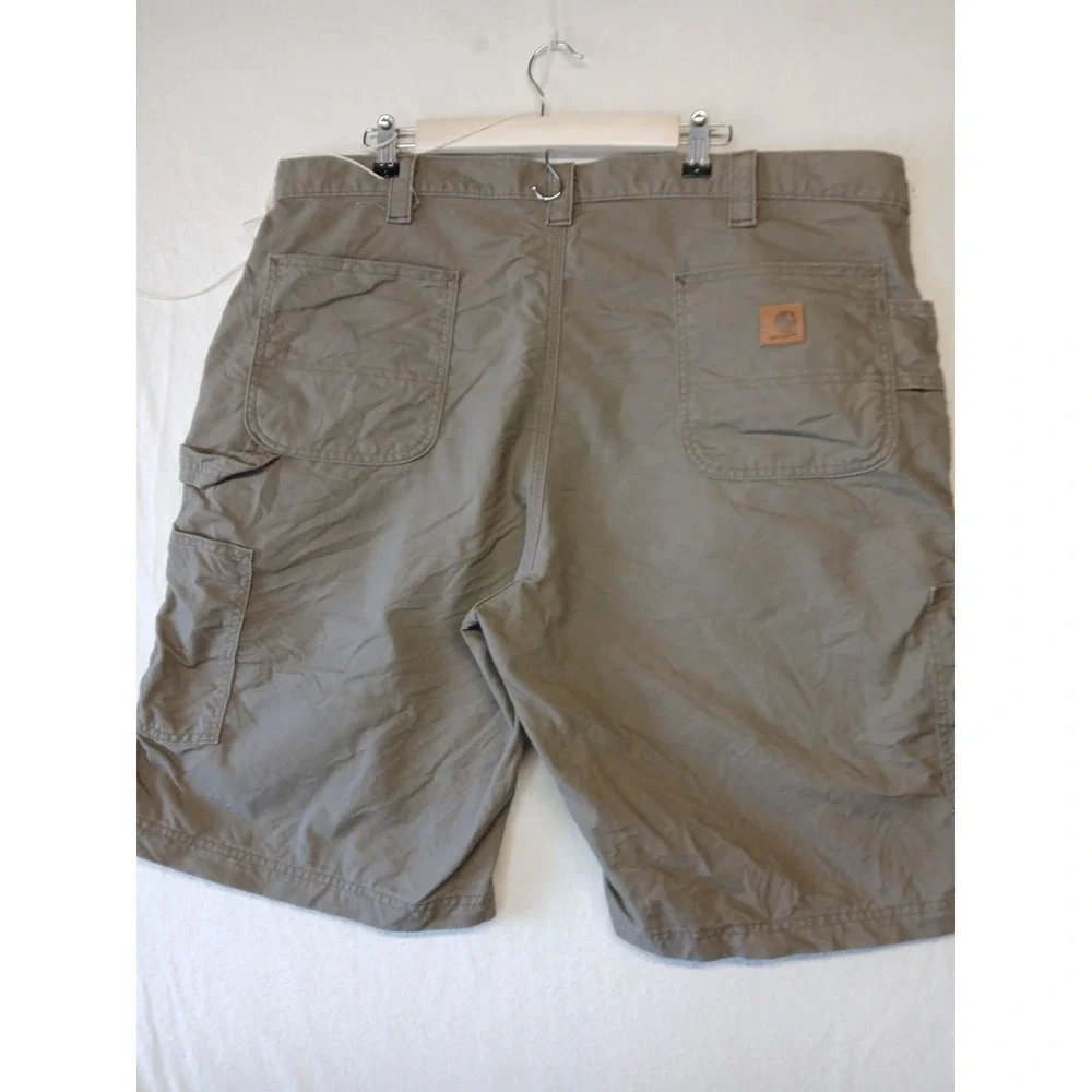 Carhartt Mens Carpenter Shorts Size 42 Brown Workwear Original Fit Utility - Picture 7 of 9